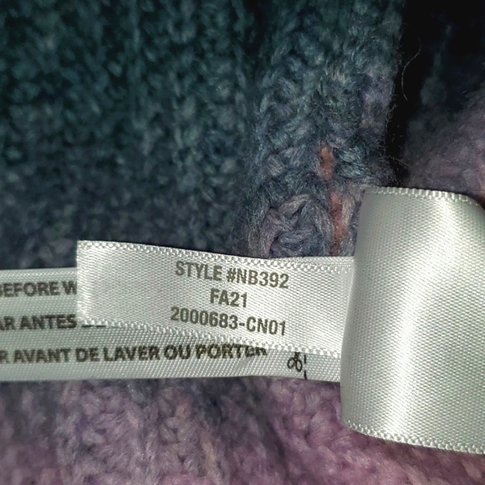 Madewell Space-Dyed Button-Shoulder Pullover Sweater Size Small - Picture 6 of 10